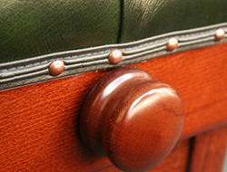 Close up of a Piano Stool