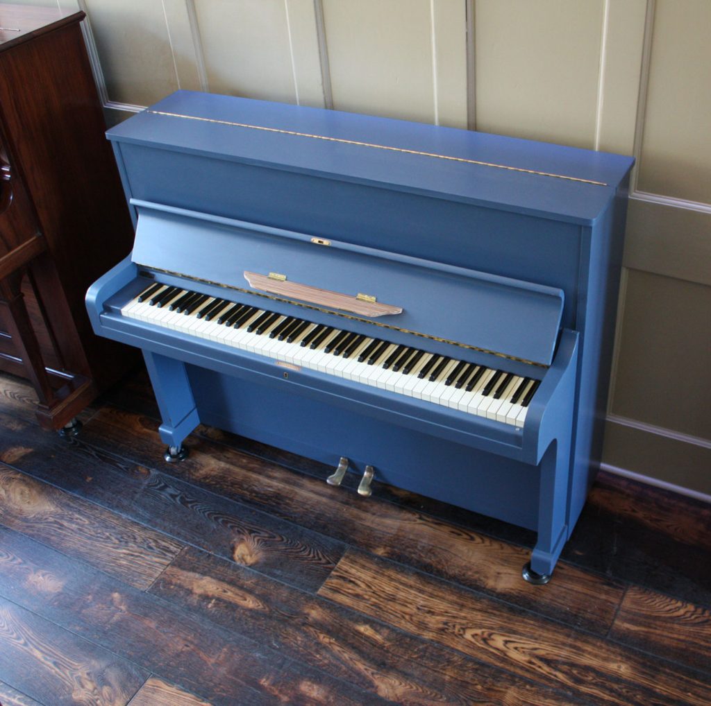 John Broadwood Upright piano in Farrow & Ball paint