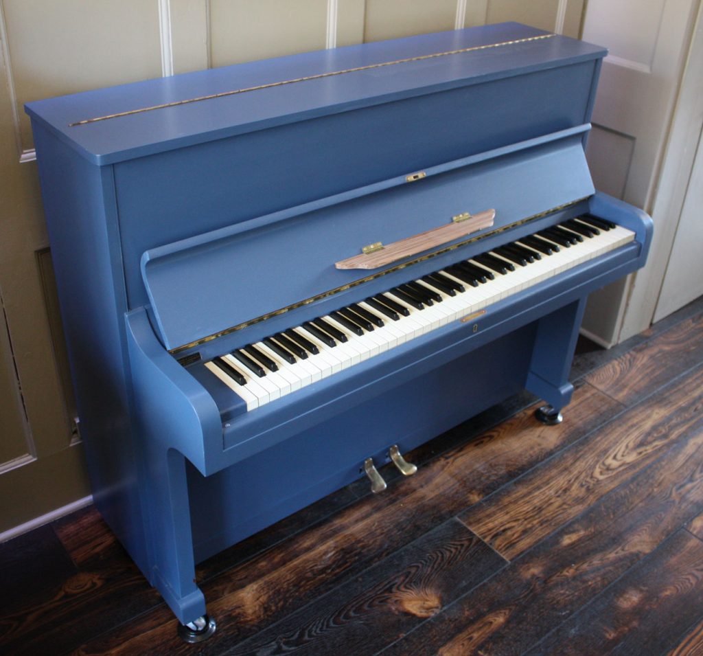 John Broadwood Upright piano in Farrow & Ball paint