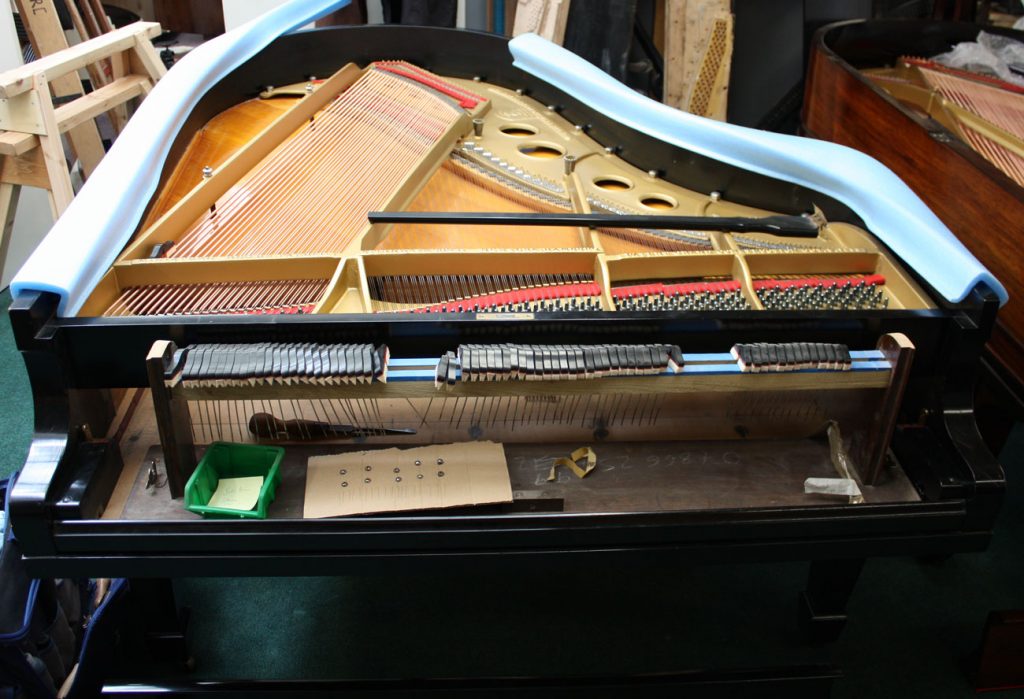 Piano restoration.