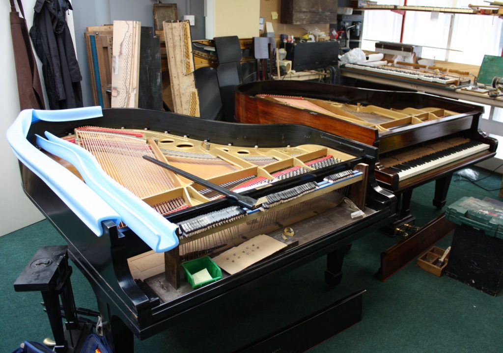 Piano restoration.