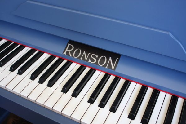 Ronson Painted Upright Piano