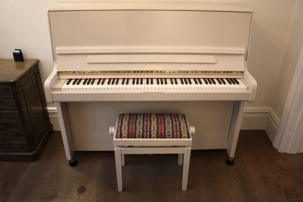 Welmar Upright Painted Piano