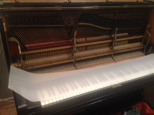 Grotrian Steinweg Model 120 Restored at The Piano Shop Bath