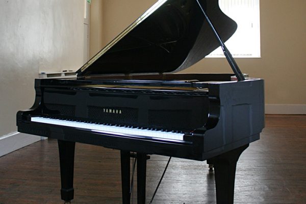 Grand Piano for hire in a large room