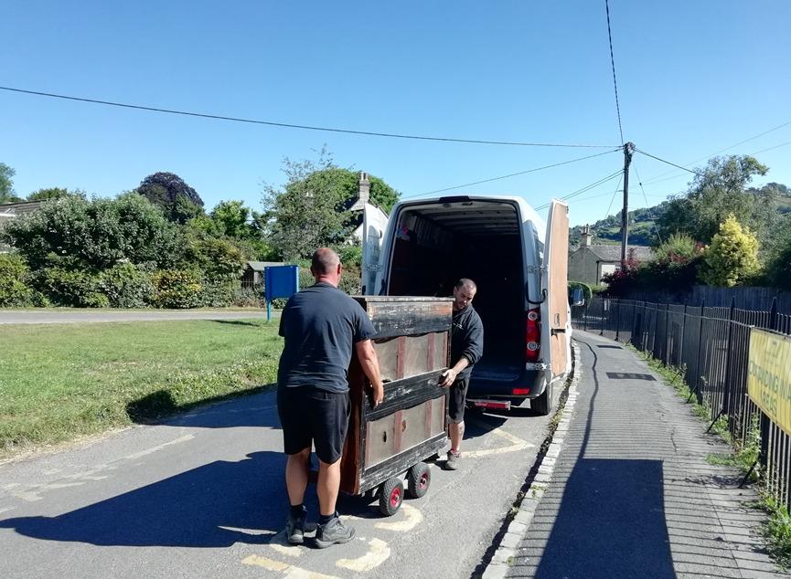 Removing the old school piano