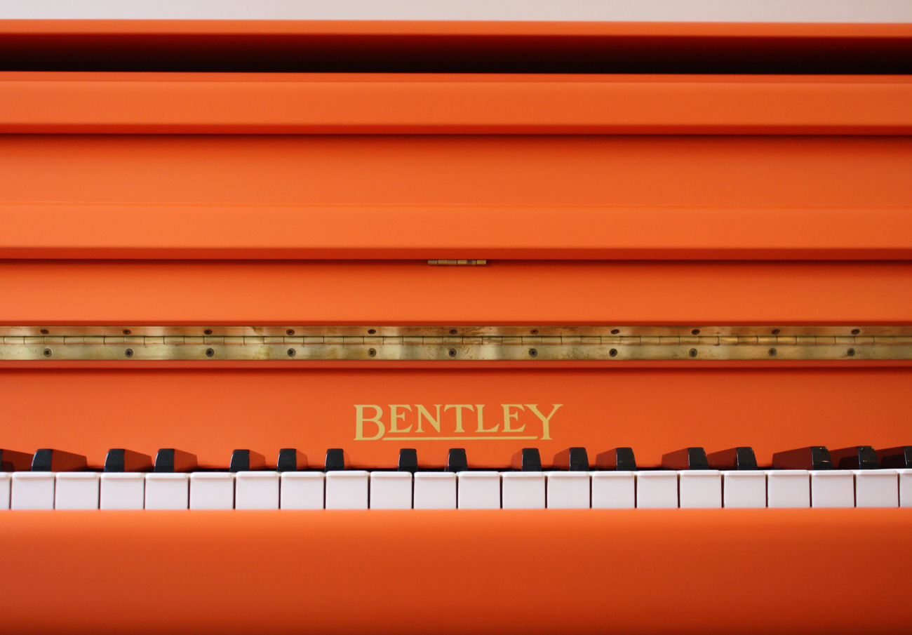 Bentley Painted Upright Piano