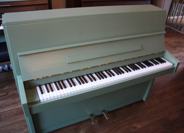 Sauter painted upright piano