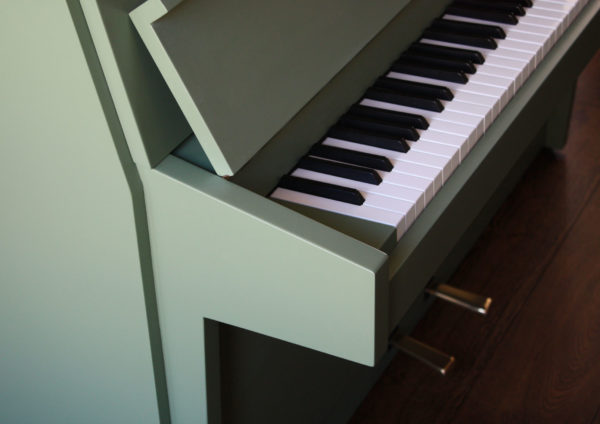 Sauter painted upright piano