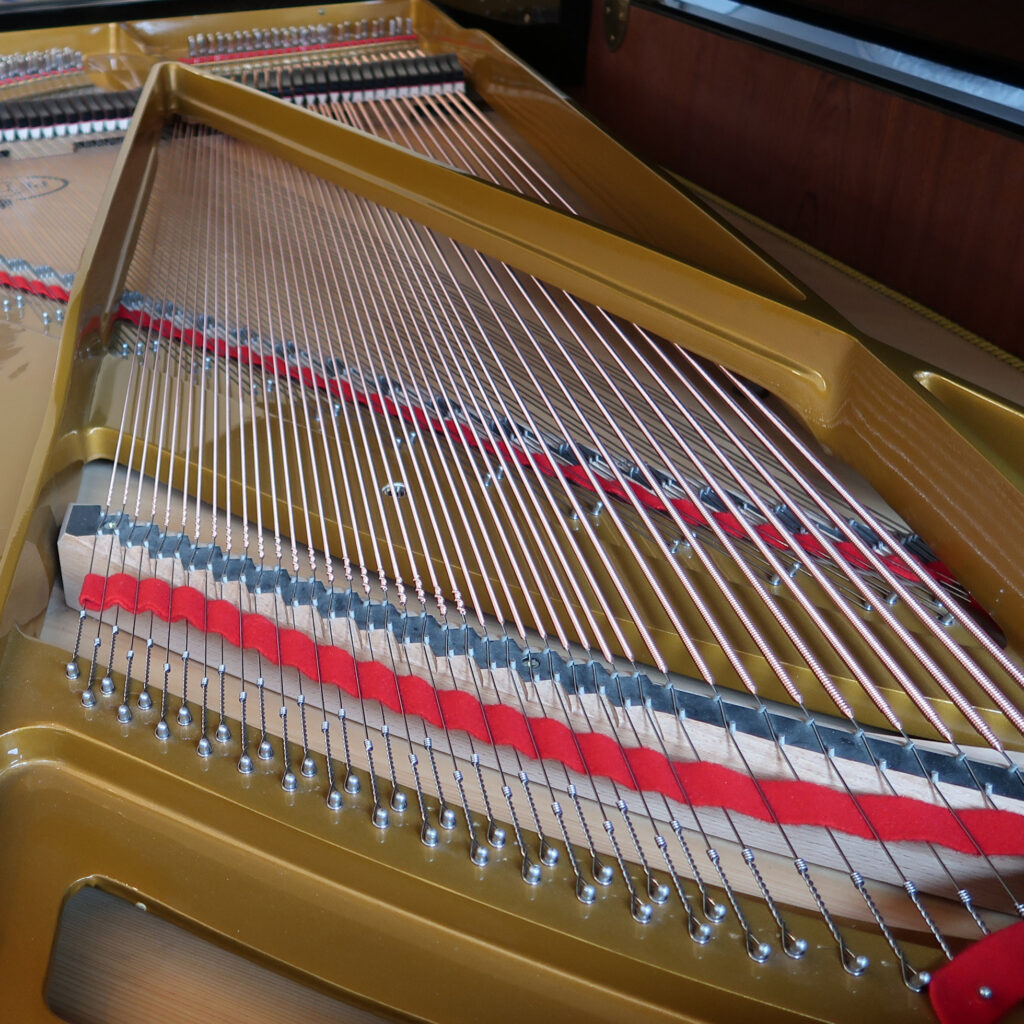 A Petrof Model III second hand grand piano, black gloss