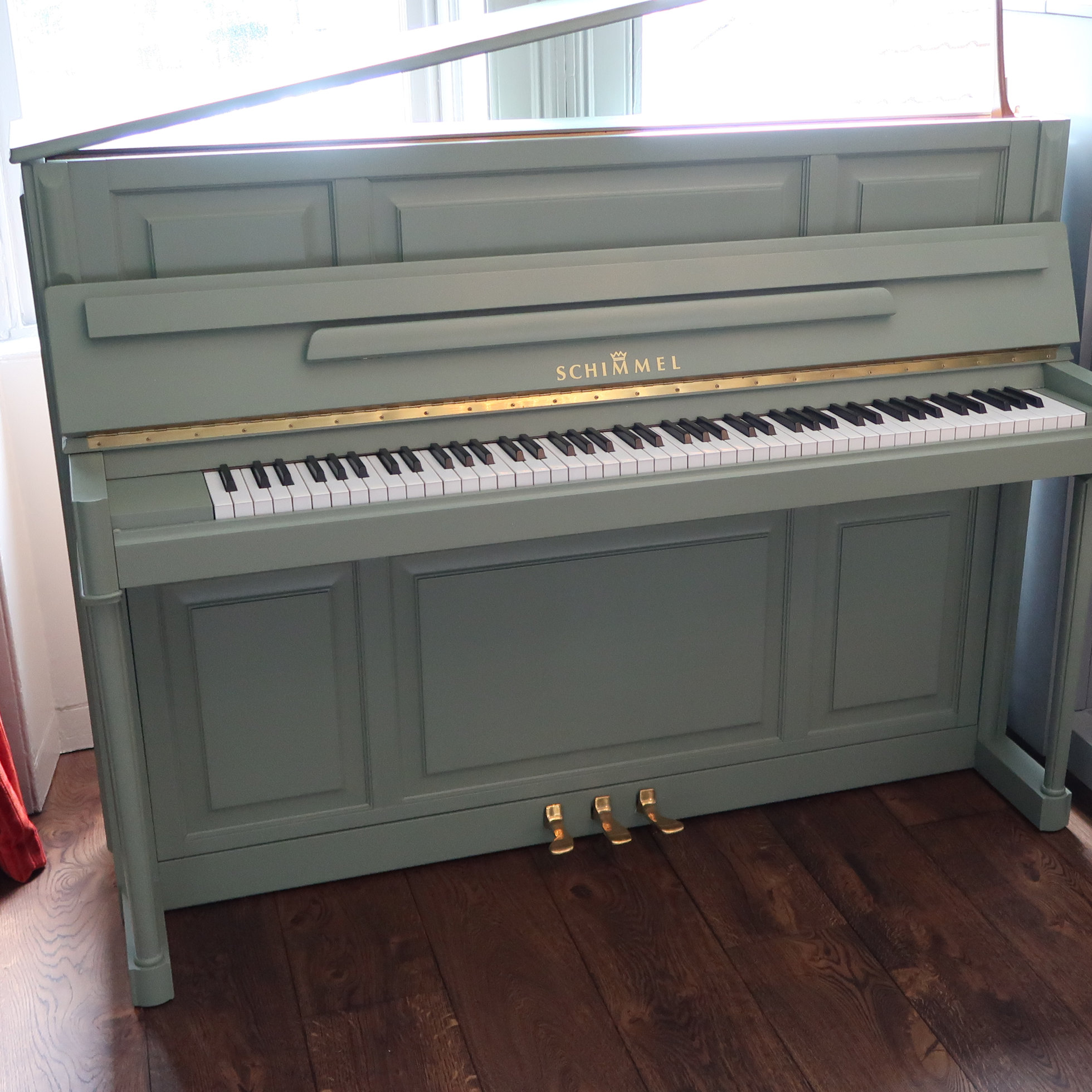 Schimmel Model 114 Painted Piano