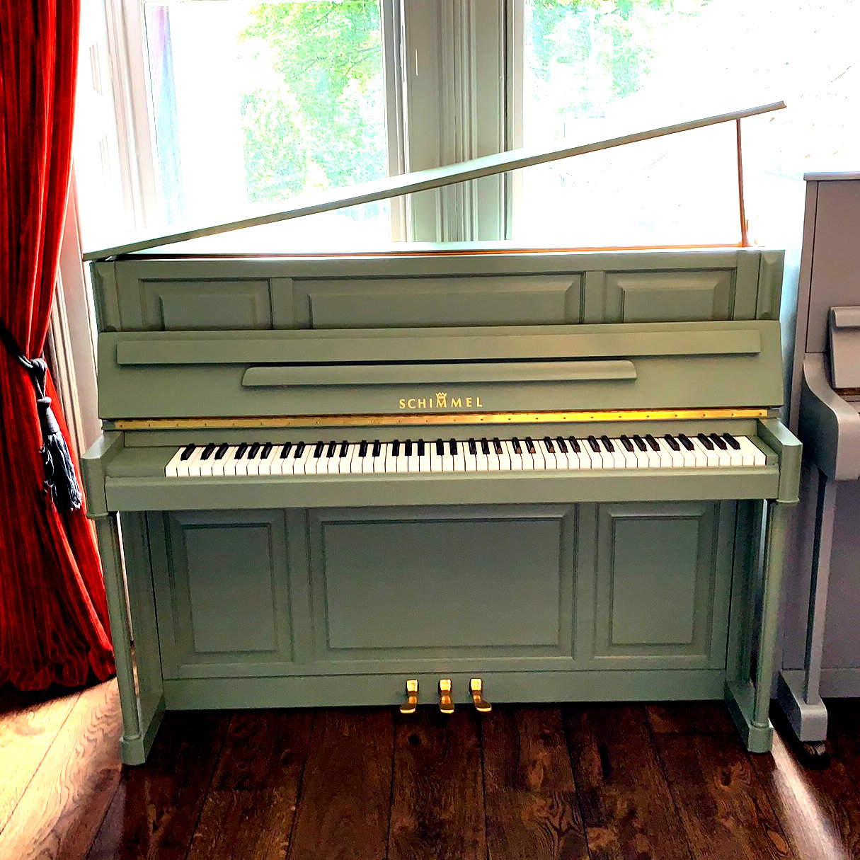 Schimmel Model 114 Painted Piano