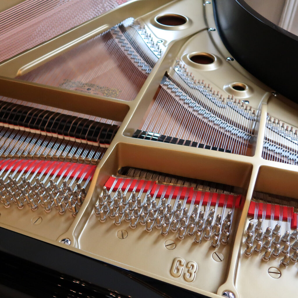 Yamaha G3 Restored Grand Piano, Black Gloss The Piano Shop Bath