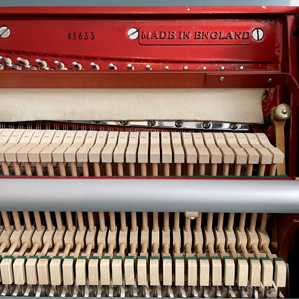 Challen Upright Painted Piano, [finish type]