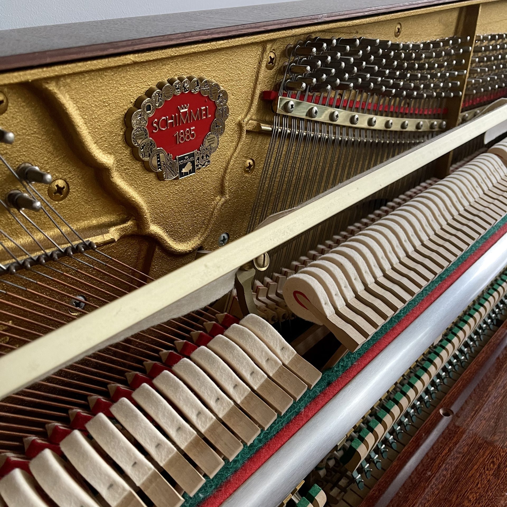 Schimmel Empire Upright Piano