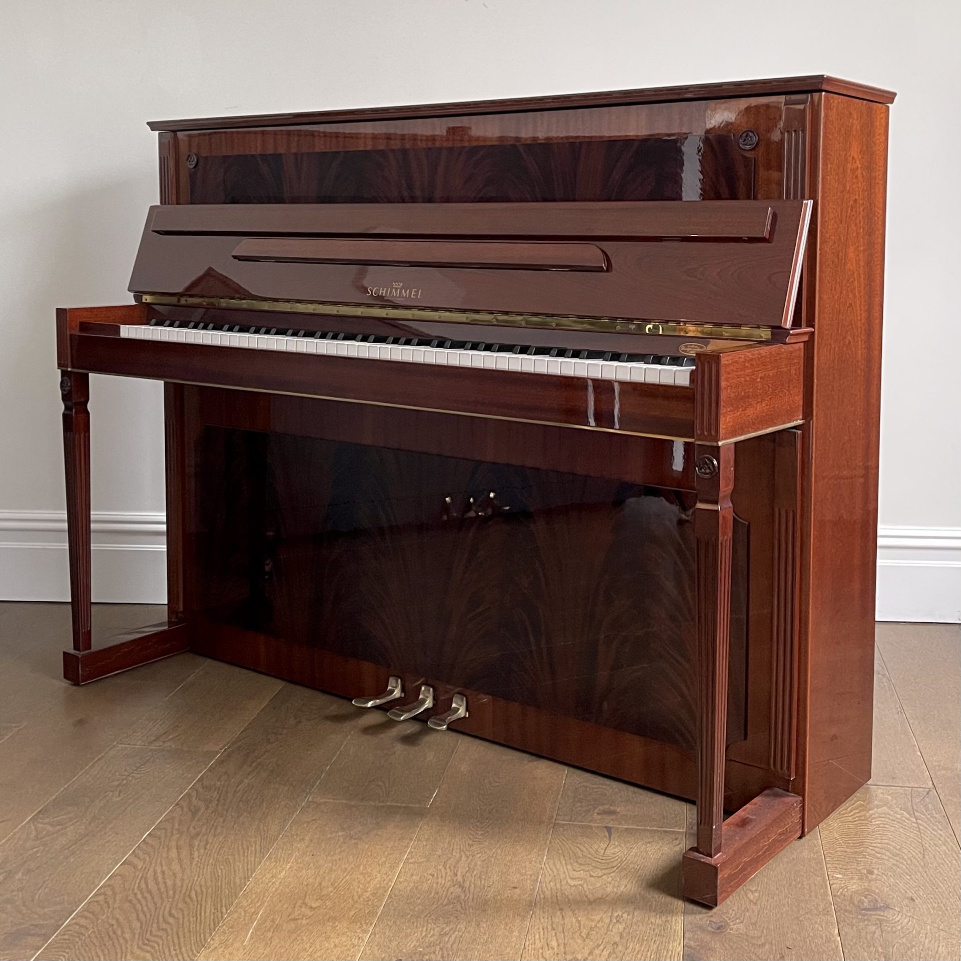 Schimmel Empire Upright Piano