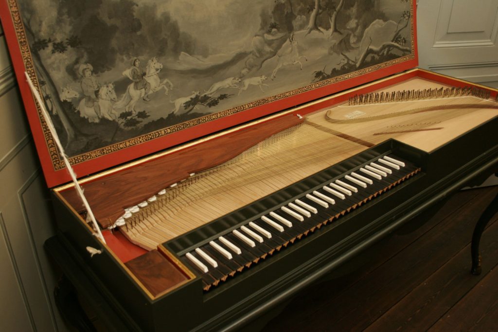 A beautiful restored Clavichord